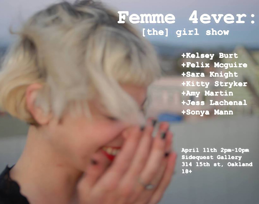 femme 4ever art show at SideQuest Gallery