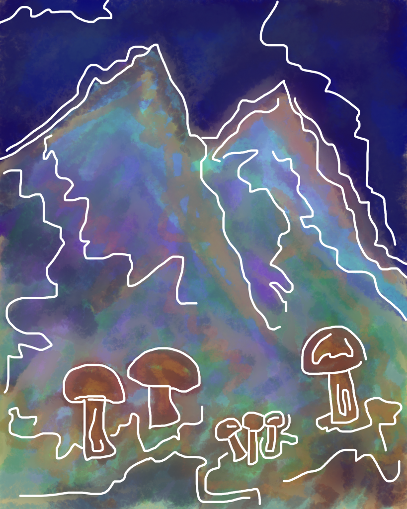 Drawlloween Day 4: Mushroom